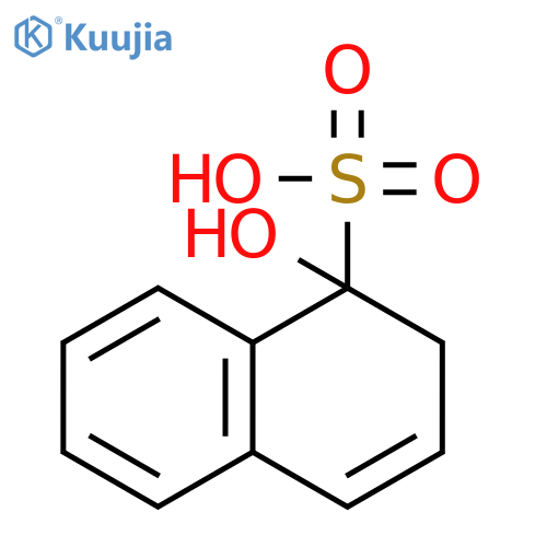 1-Naphthalenesulfonic acid, 1,2-dihydro-1-hydroxy- structure