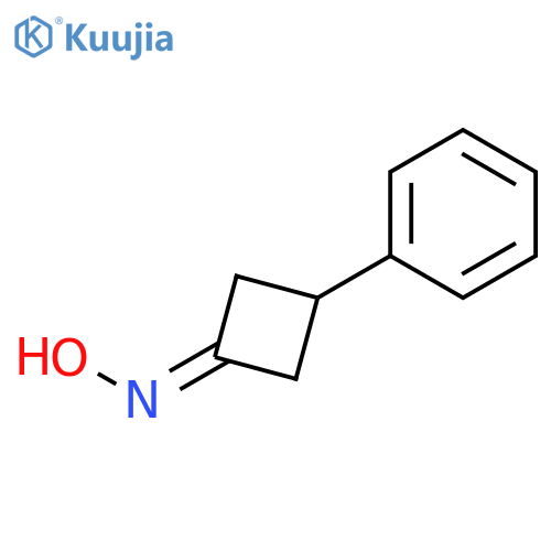 N-(3-phenylcyclobutylidene)hydroxylamine structure