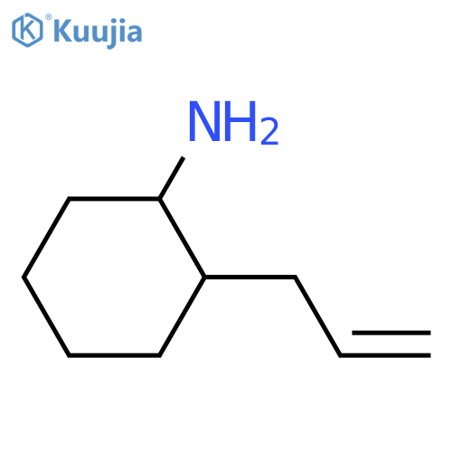 2-(prop-2-en-1-yl)cyclohexan-1-amine structure
