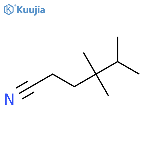 4,4,5-Trimethylhexanenitrile structure