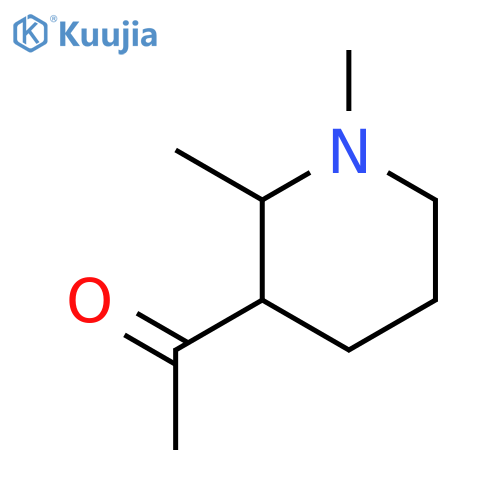 Ethanone,1-(1,2-dimethyl-3-piperidinyl)- structure