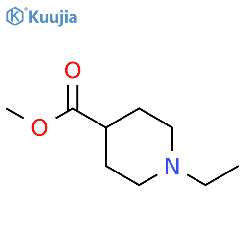 Methyl 1-ethylpiperidine-4-carboxylate structure