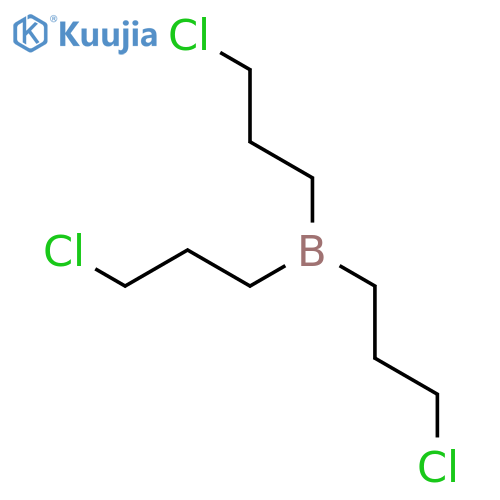 Borane, tris(3-chloropropyl)- structure