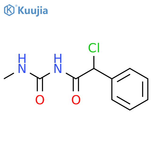 1-(2-Chloro-2-phenylacetyl)-3-methylurea structure