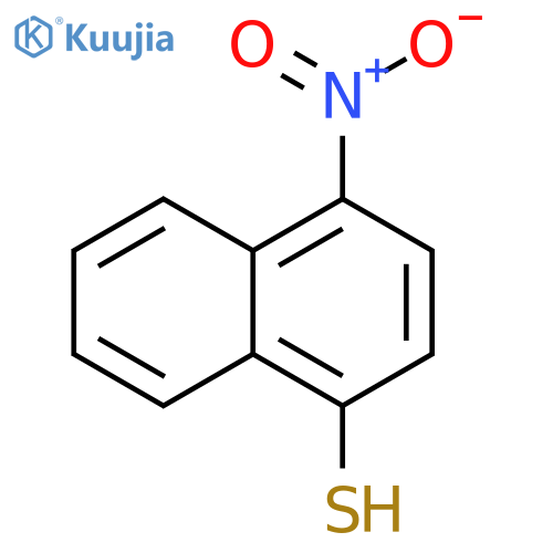 4-nitronaphthalene-1-thiol structure
