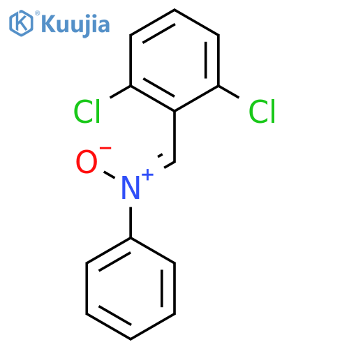 Benzenamine, N-[(2,6-dichlorophenyl)methylene]-, N-oxide structure