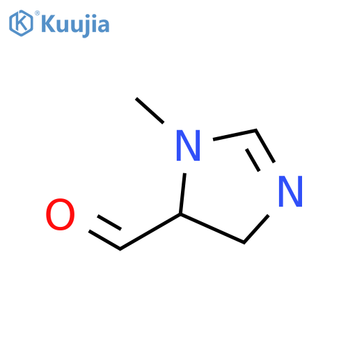 1H-Imidazole-5-carboxaldehyde, 4,5-dihydro-1-methyl- structure