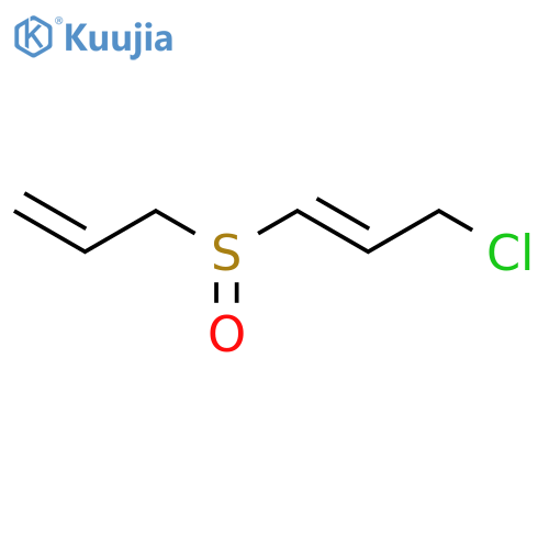1-Propene, 3-chloro-1-(2-propenylsulfinyl)- structure