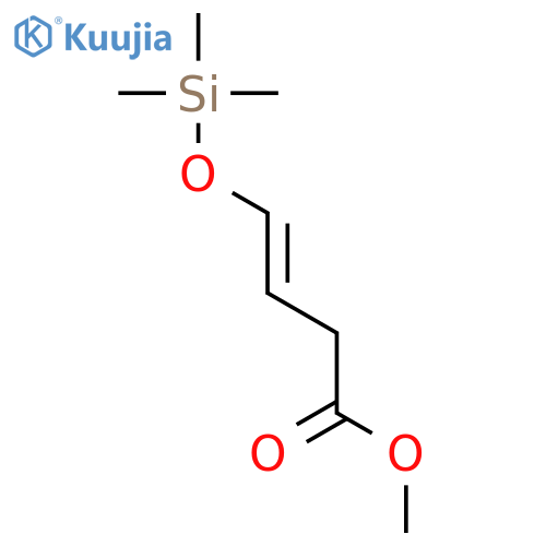 3-Butenoic acid, 4-[(trimethylsilyl)oxy]-, methyl ester structure