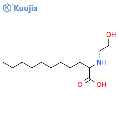 undecanoic acid, 2-[(2-hydroxyethyl)amino]- structure