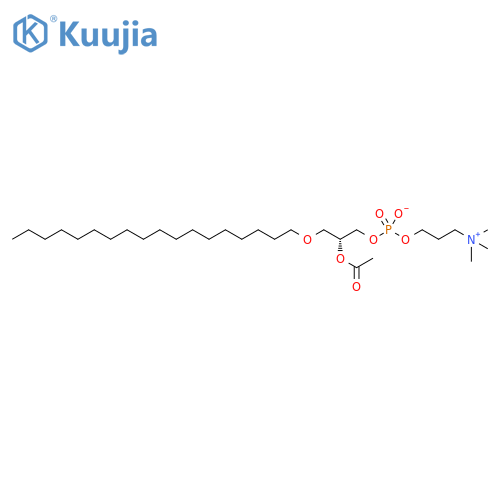 4,6,10-Trioxa-5-phosphaoctacosan-1-aminium, 8-(acetyloxy)-5-hydroxy-N,N,N-trimethyl-, inner salt, 5-oxide, (8R)- (9CI) structure