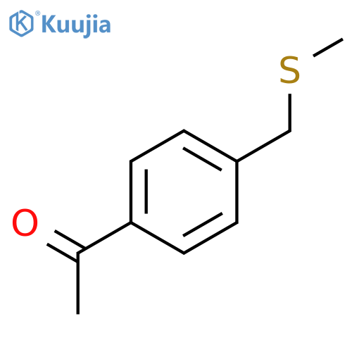 Ethanone, 1-[4-[(methylthio)methyl]phenyl]- structure