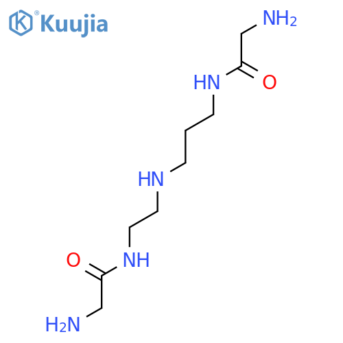 Acetamide, 2-amino-N-[3-[[2-[(aminoacetyl)amino]ethyl]amino]propyl]- structure