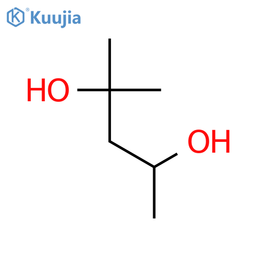 2-methylpentane-2,4-diol structure