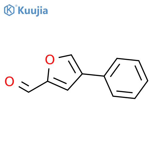 4-phenylfuran-2-carbaldehyde structure