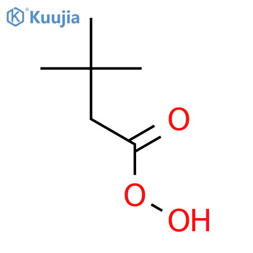 Butaneperoxoic acid, 3,3-dimethyl- structure