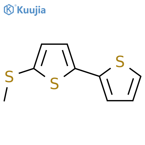 2,2'-Bithiophene, 5-(methylthio)- structure
