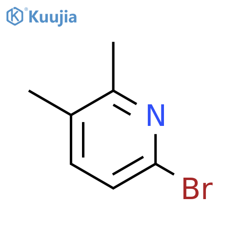 6-Bromo-2,3-dimethylpyridine structure