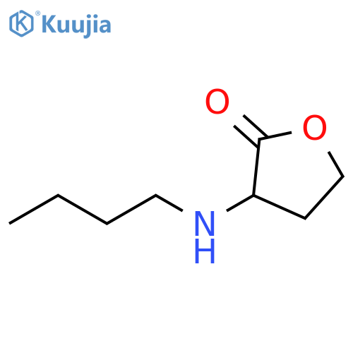 2(3H)-Furanone, 3-(butylamino)dihydro- structure