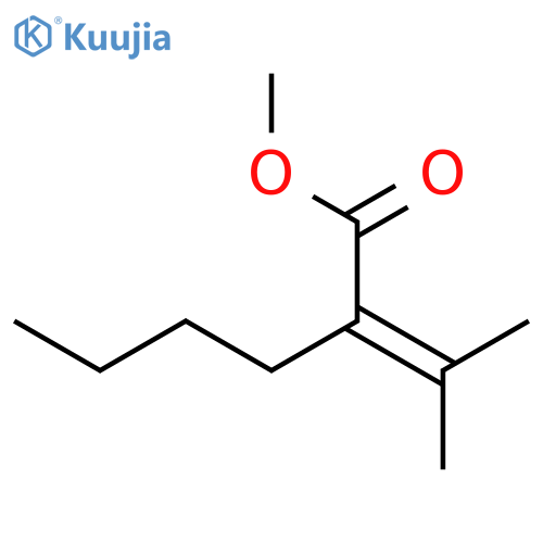 Hexanoic acid, 2-(1-methylethylidene)-, methyl ester structure