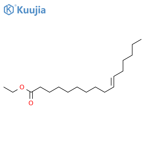 10-Hexadecenoic acid, ethyl ester, (E)- structure