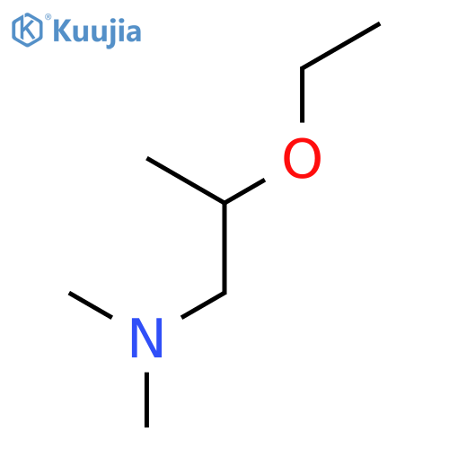 1-Propanamine, 2-ethoxy-N,N-dimethyl- structure