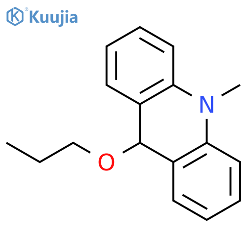 Acridine, 9,10-dihydro-10-methyl-9-propoxy- structure