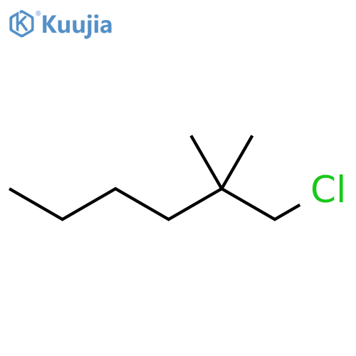 Hexane, 1-chloro-2,2-dimethyl- structure