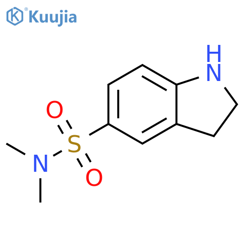N,N-Dimethylindoline-5-sulfonamide structure