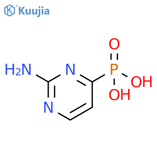 (2-aminopyrimidin-4-yl)phosphonic acid structure