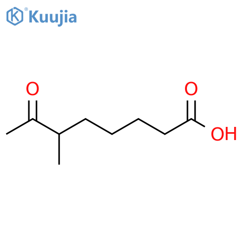 6-methyl-7-oxooctanoic acid structure