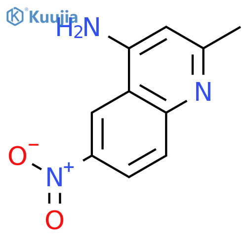 2-Methyl-6-nitroquinolin-4-amine structure
