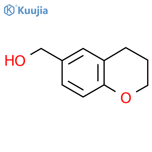 3,4-Dihydro-2H-chromen-6-ylmethanol structure