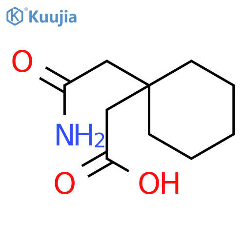 1,1-Cyclohexanediacetic Acid Monoamide structure