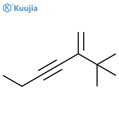 3-Heptyne, 6,6-dimethyl-5-methylene- structure