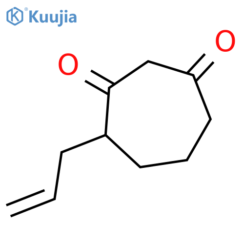 1,3-Cycloheptanedione, 4-(2-propenyl)- structure