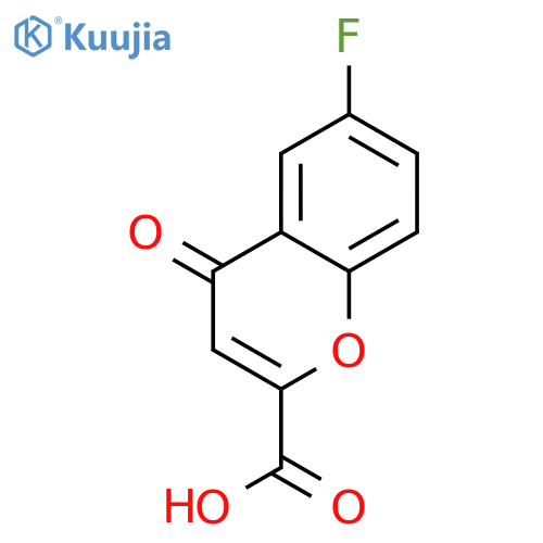 6-Fluorochromone-2-carboxylic acid structure