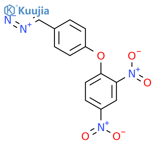 Benzene, 1-[4-(diazomethyl)phenoxy]-2,4-dinitro- structure