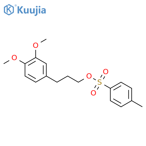 3-(3,4-Dimethoxyphenyl)-1-O-tosylpropanol structure