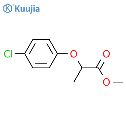 Propanoic acid, 2-(4-chlorophenoxy)-, methyl ester, (R)- structure
