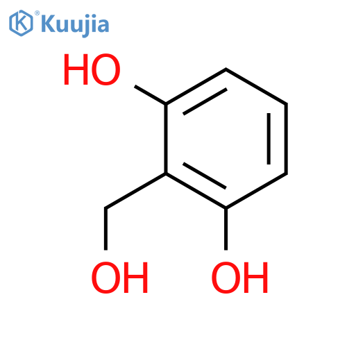 2-(hydroxymethyl)-1,3-Benzenediol structure