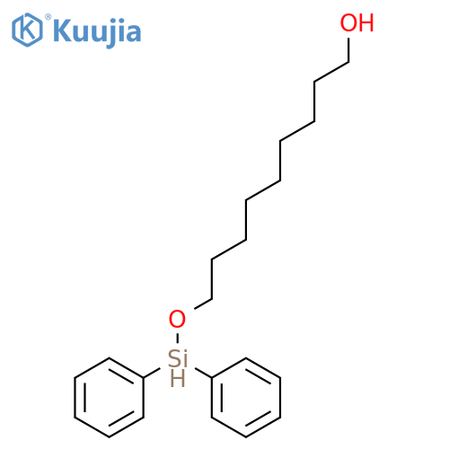 1-Nonanol, 9-[(diphenylsilyl)oxy]- structure