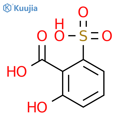 2-HYDROXY-6-SULFOBENZOIC ACID structure