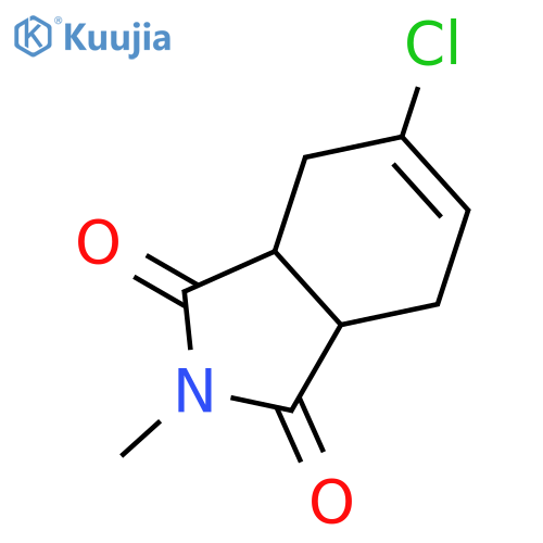 1H-Isoindole-1,3(2H)-dione, 5-chloro-3a,4,7,7a-tetrahydro-2-methyl- structure