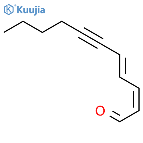 2,4-Undecadien-6-ynal, (Z,E)- structure