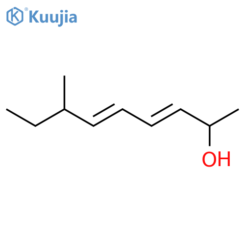 3,5-Nonadien-2-ol, 7-methyl- structure
