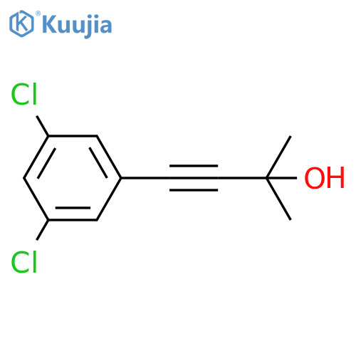 3-Butyn-2-ol, 4-(3,5-dichlorophenyl)-2-methyl- structure