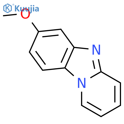 Pyrido[1,2-a]benzimidazole,7-methoxy- structure