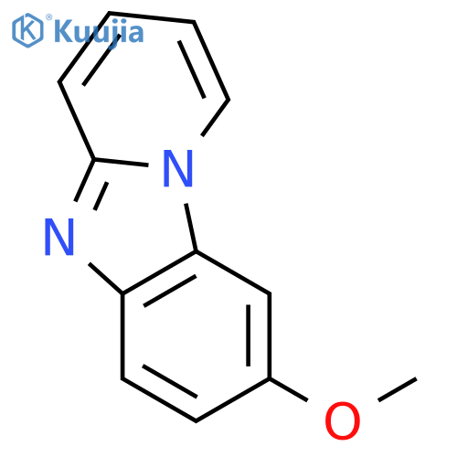 8-methoxy-Pyrido[1,2-a]benzimidazole structure