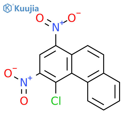 Phenanthrene, 4-chloro-1,3-dinitro- structure